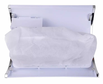 POCHŁANIACZ PYŁU do Paznokci Pedicure biały AG626A