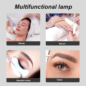 Profesjonalna lampa LED Moon 36W do salonu kosmetycznego, manicure, tatuażu