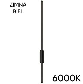 Wewnętrzna LAMPA Ścienna Kinkiet LED 2000lm zimna biel 15W czarna ZD116A