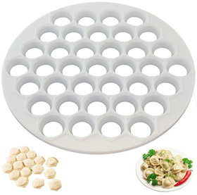 FORMA do Pielmieni Uszek Pierożków Klusek 37 otworów 25cm biała DA21