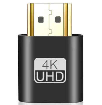 EMULATOR Monitora do Kart Graficznych GPU HDMI czarny AK53E