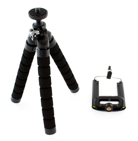 TRIPOD STATYW SELFIE do Telefonu Aparatu Smartfona 26cm czarny ST1A 