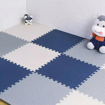 Zestaw 9 piankowych puzzli do ćwiczeń - mata ochronna na siłownię, 60x60cm