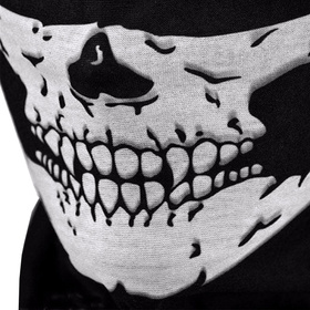 Termoaktywna BANDANA Chusta Komin wzór Czaszka BQ34 