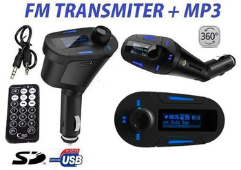 OG4X MP3 / WMA FM TRANSMITER CZYTNIK SD/MMC +PILOT