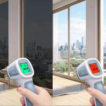 Folia lustro weneckie na okno 80×100 cm – samoprzylepna, UV, termo