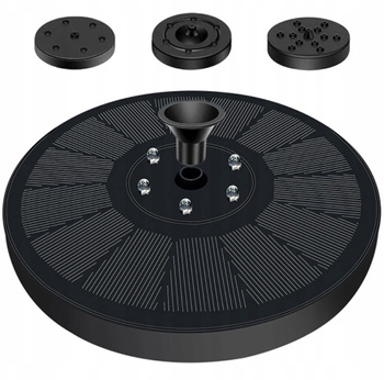 Solarna FONTANNA z Pompką do Oczka Wodnego LED RGB 150L/h ZD70G