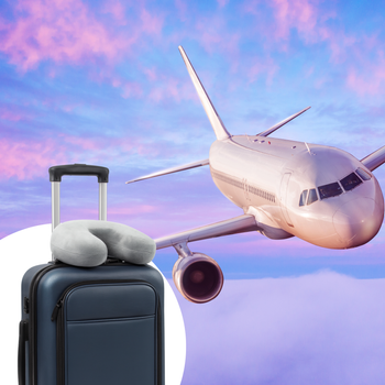 DA485 PODRÓŻNA PODUSZKA NA SZYJĘ SZARA