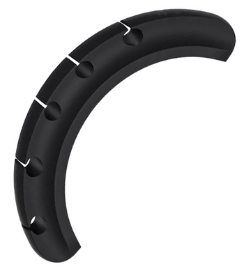 AG847 ORGANIZER DO KABLI CZARNY