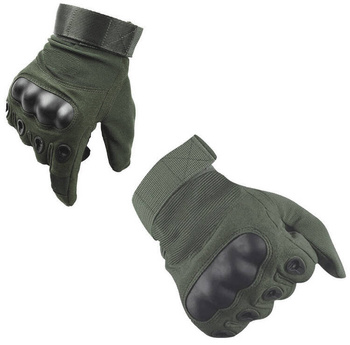 RĘKAWICE Survivalowe Taktyczne XL Unisex zielone BQ64A