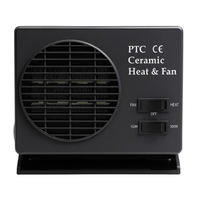 Samochodowy termowentylator 300W 12V PTC ogrzewanie wentylator