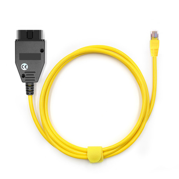 Kabel diagnostyczny BMW ENET OBD – kodowanie, programowanie, E-SYS, ISTA, INPA żółty