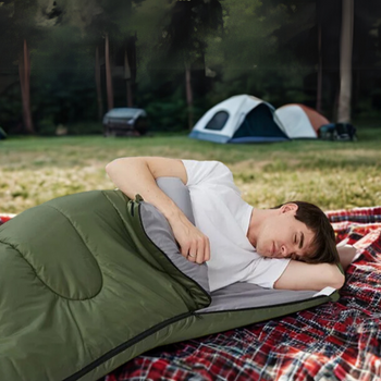 BQ26F ŚPIWÓR TURYSTYCZNY MUMIA ZIELONY