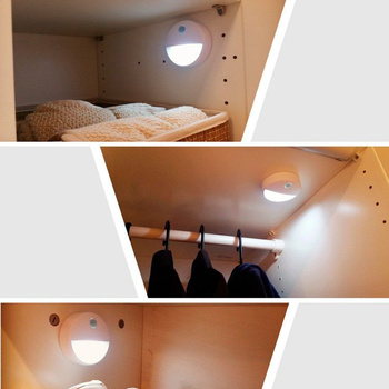 Bezprzewodowa lampka LED z czujnikiem ruchu i zmierzchu