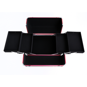 Duży kuferek kosmetyczny XXL na kółkach – walizka kosmetyczna trolley 2w1