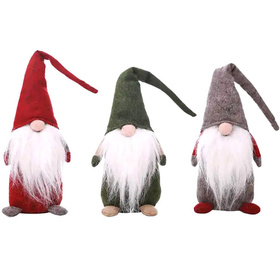 KRASNAL Świąteczny Skrzat w Czapce 44cm 1 sztuka mix kolorów BQ67