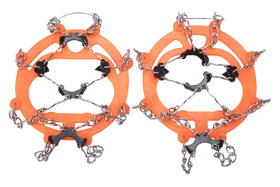 Antypoślizgowe nakładki na buty z kolcami – raki trekkingowe 38–45