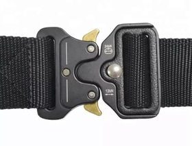 TAKTYCZNY PASEK parciany pas 131cm uniwersalny czarny BQ61