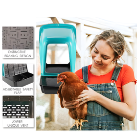 NEST WITH BASKET FOR LAYING HENS