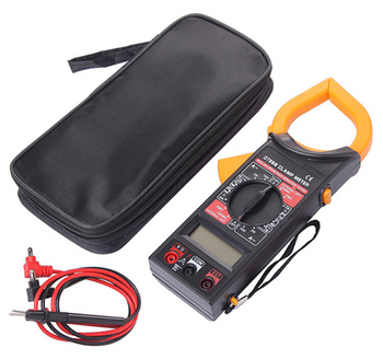 MIERNIK CĘGOWY Cyfrowy Multimer DT-266 LCD + etui AG102B 
