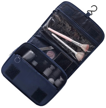 BQ59A KOSMETYCZKA PODRÓŻNA NIEBIESKA