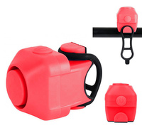 AG496C DZWONEK ROWEROWY ELEKTRYCZNY RED