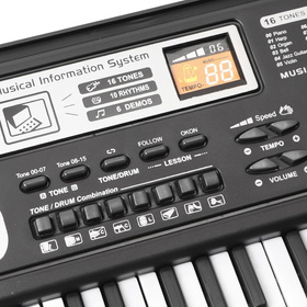 Elektroniczny KEYBOARD z Mikrofonem 61 Klawiszowe Organy AG278D