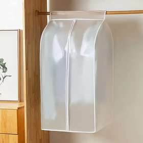 Wiszący ORGANIZER na Ubrania Pokrowiec 90x60x60cm przezroczysty DA123