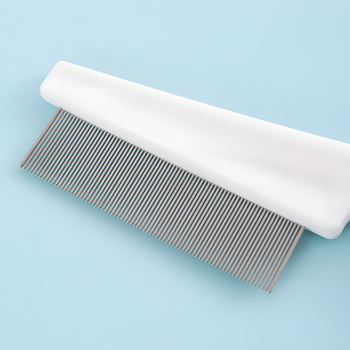 Szczotka do sierści dla psa i kota – usuwa podszerstek, nie szarpie, stalowe ząbki