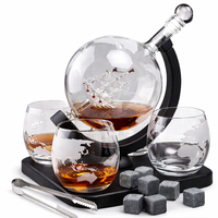 DA514C KARAFKA GLOBUS 1000ML 4 SZKLANKI