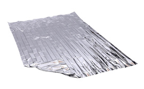TERMICZNY KOC RATUNKOWY 210x130cm srebrny AG404 