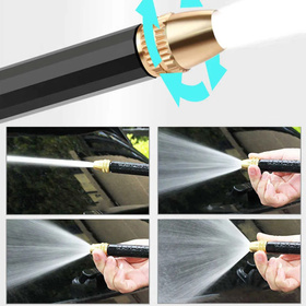 Pistolet do węża ogrodowego, 4 poziomy regulacji natrysku, ergonomiczny uchwyt, uniwersalny        