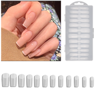 DA425A MIĘKKIE TIPSY ŻELOWE POD ŻEL