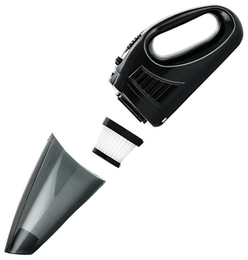 Bezworkowy ODKURZACZ SAMOCHODOWY Bezprzewodowy 120W + końcówki AG916