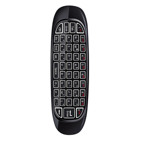 Bezprzewodowy pilot Air Mouse z klawiaturą QWERTY – Smart TV, PC, Android, 2.4 GHz