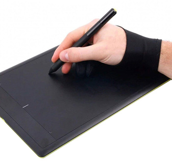 Rękawiczka do rysowania na tabletach graficznych – komfort, czystość i precyzja czarna AG633B