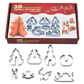 ŚWIĄTECZNE FOREMKI DO CIASTEK 3D