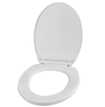 Wolnoopadająca DESKA Sedesowa z Klapą WC Uniwersalna biała AG600