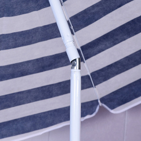 Parasol plażowy XXL 160 cm składany, regulowany – przeciwsłoneczny, na balkon, ogród, taras 