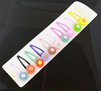 AG264F ZESTAW SPINEK DO WŁOSÓW 10SZT KWI