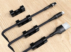 AG702D KLIPS ORGANIZER NA KABLE 20SZT BL