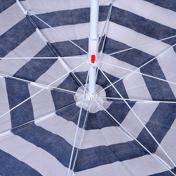 Parasol plażowy XXL 160 cm składany, regulowany – przeciwsłoneczny, na balkon, ogród, taras 