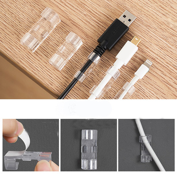 AG702D KLIPS ORGANIZER NA KABLE 20SZT BL