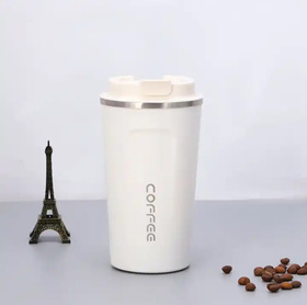 Termoczny KUBEK z wyświetlaczem LCD Coffee 510cm biały AG369H