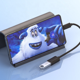 Kabel przejściówka USB-A na USB-C 60W 10Gb/s – szybkie ładowanie PD, długość 19 cm