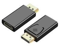 Adapter DisplayPort do HDMI, Full HD 1080p, Plug & Play, szybka transmisja 10,8 Gb/s