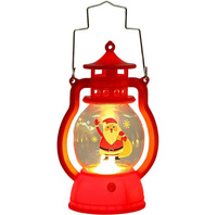 Świąteczny lampion LED – ozdoba, która rozświetli Twoje Boże Narodzenie czerwony DA320