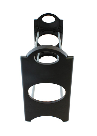 Modułowa półka na buty – metalowo-plastikowa, wielopoziomowa, lekka i stabilna