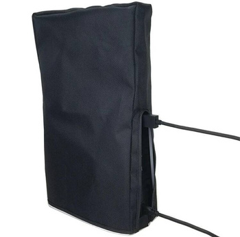 OSŁONA Przeciwpyłowa do konsoli SONY PS5 SLIM w pionie czarna PSP29A