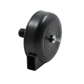 Filtr powietrza do sprężarki 3/8" – czarny, plastikowy, odporny na kurz